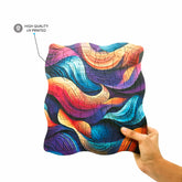 Be-Wave Fractal Puzzle | 55-Piece Intricate Design for Kids 6+ Years | High Quality MDF Wooden Puzzle
